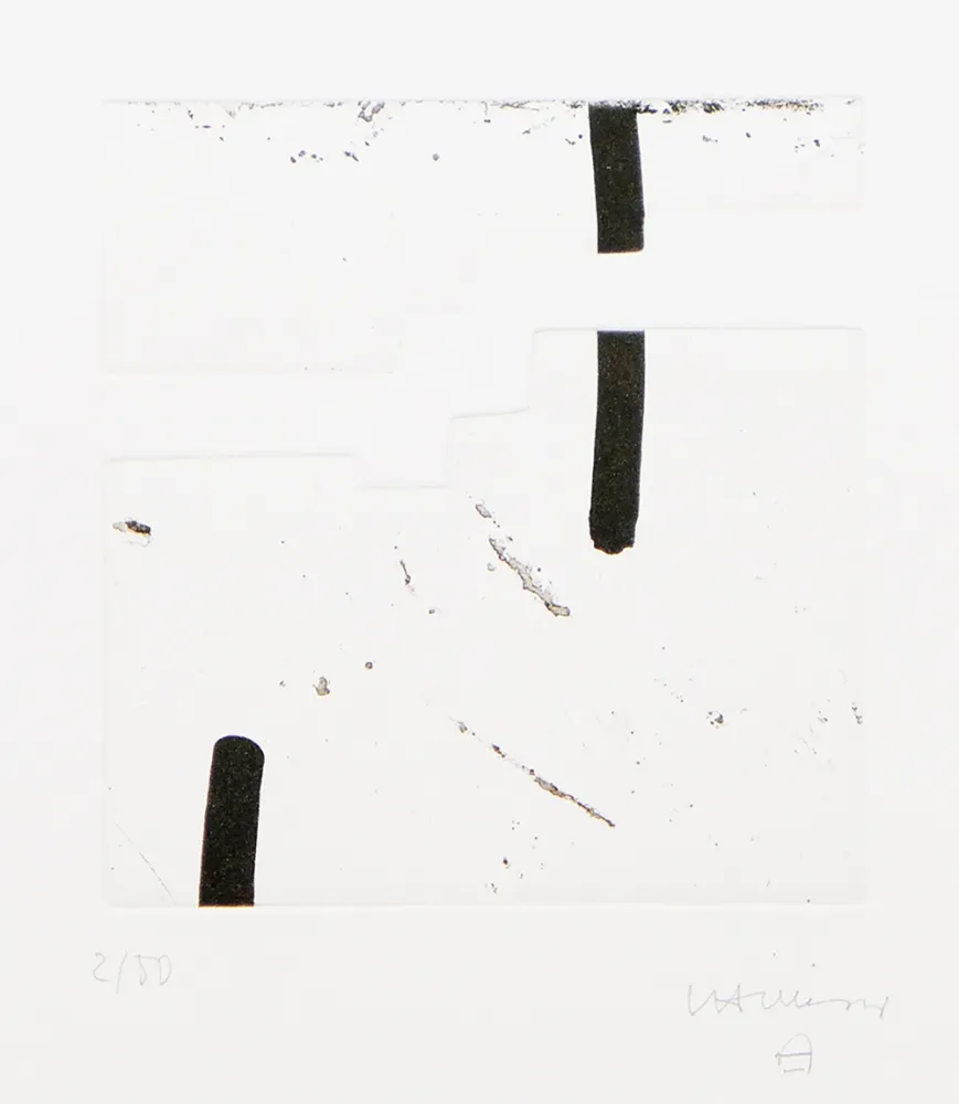 Aguafuerte Y Aguatinta Chillida - Argi V