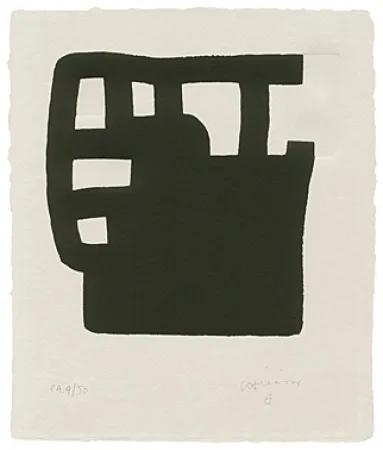 Serigrafía Chillida - Aurreburu