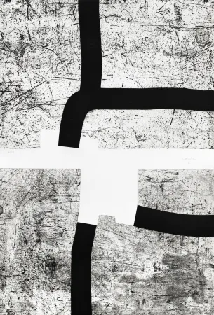 Grabado Chillida - Bi-Aizatu