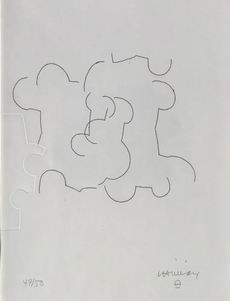 Grabado Chillida - Cioran