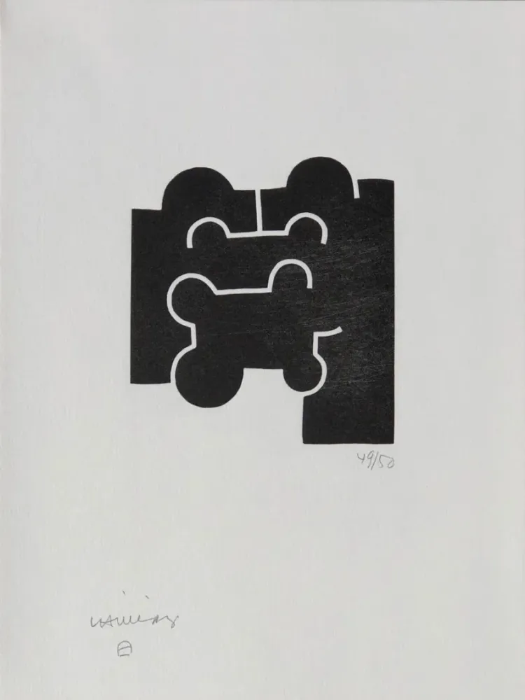 Grabado Chillida - Cioran XXV