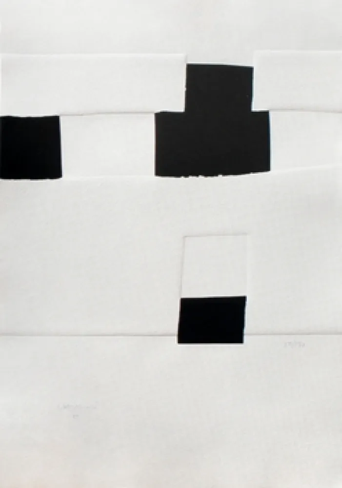 Serigrafía Chillida - Composition pour les JO