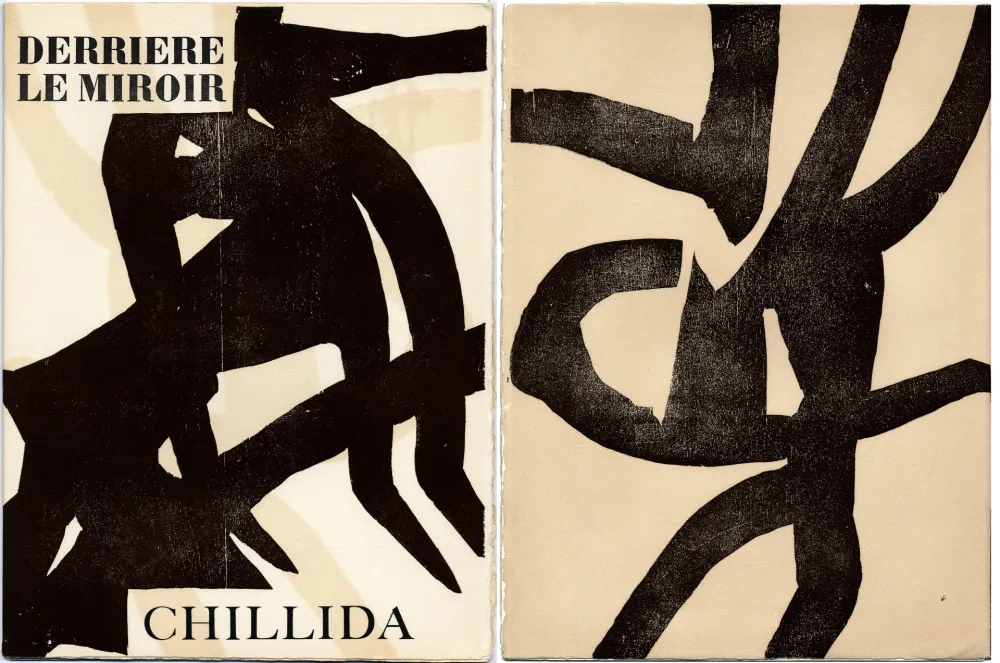 Libro Ilustrado Chillida - DERRIÈRE LE MIROIR N °90-91. CHILLIDA. Oct.-Novembre 1956.