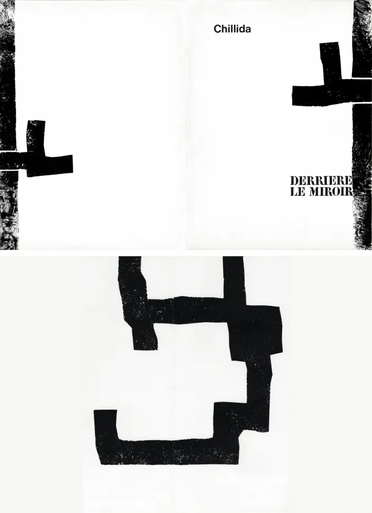 Libro Ilustrado Chillida - DERRIÈRE LE MIROIR N°183. CHILLIDA. Février 1970.