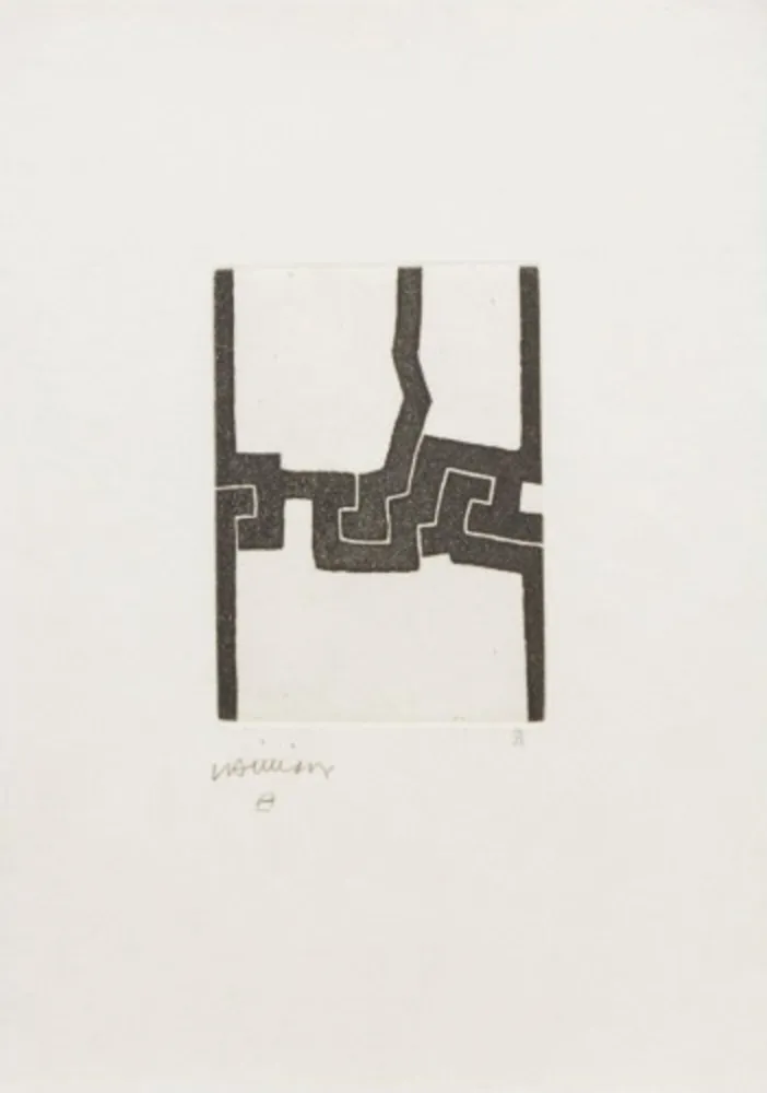 Grabado Chillida - Eintsu