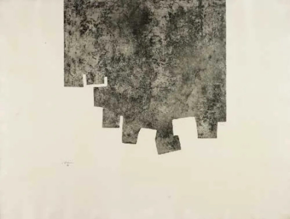 Aguafuerte Chillida - Euzkadi VII