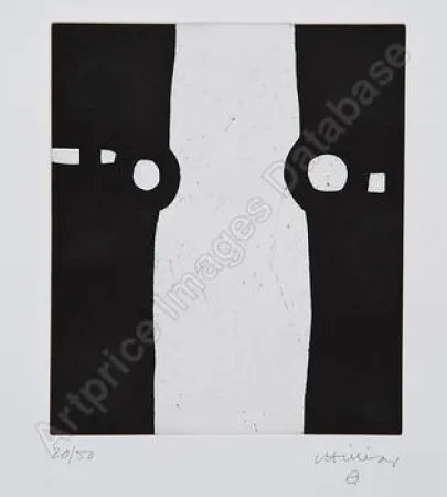 Aguafuerte Chillida - Homenaje a Cristobal Balenciaga I