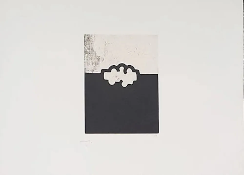 Aguafuerte Chillida - Homenaje a Omar Khayyam