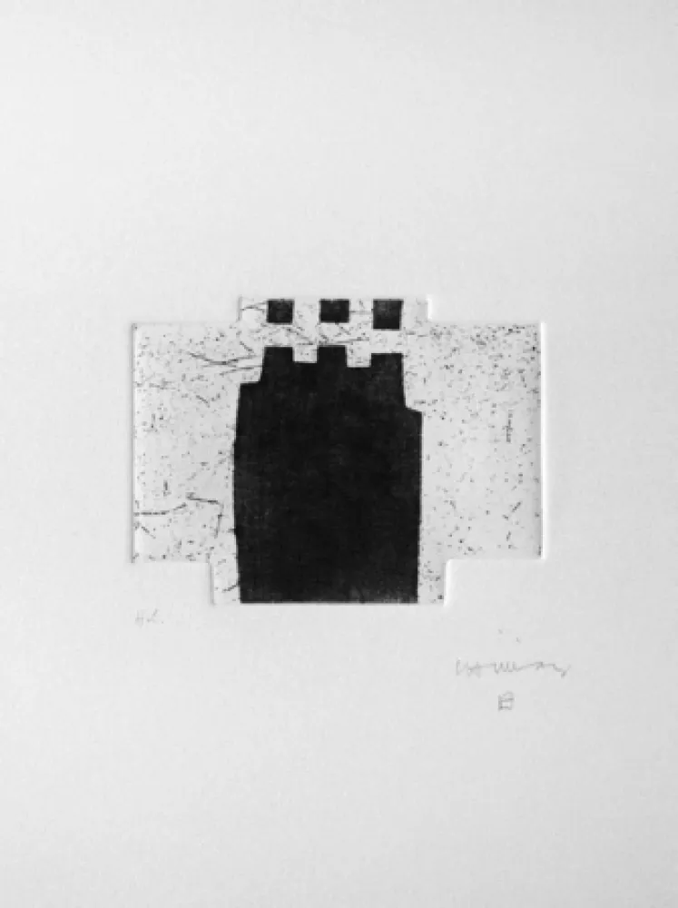 Grabado Chillida - Irudin