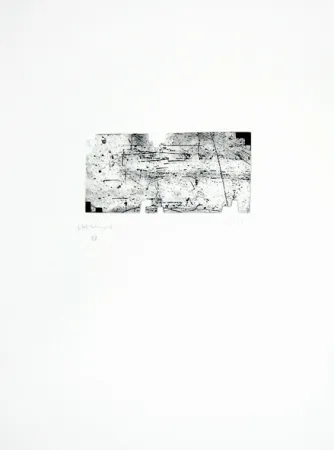 Grabado Chillida - Itsasoratu