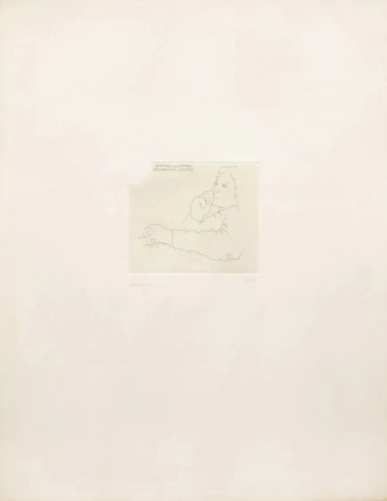 Aguafuerte Chillida - Kopernikus