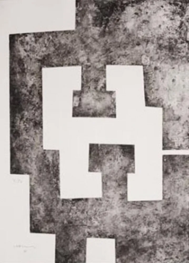 Aguafuerte Chillida - La Nuit