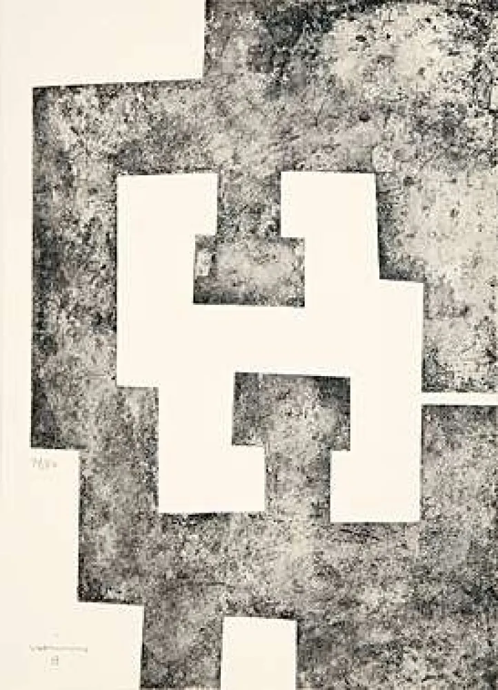 Aguafuerte Y Aguatinta Chillida - La Nuit (le Plus Beau Cadeau)