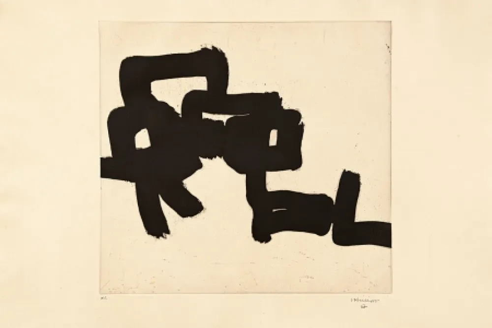 Aguafuerte Chillida - Large Modulation