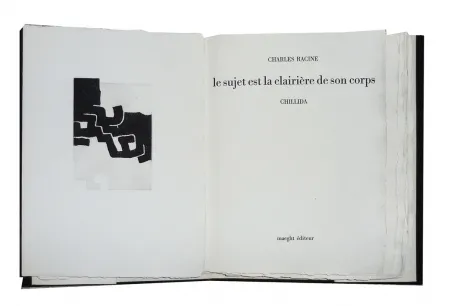 Libro Ilustrado Chillida - Le sujet est la clairière de son corps