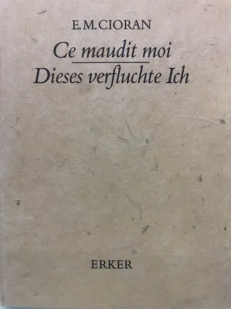 Aguafuerte Chillida - Libro Cioran 