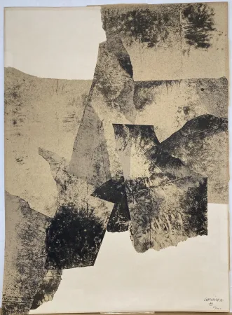 Litografía Chillida - Lithographie signée et numérotée. 