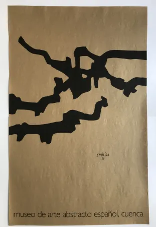 Cartel Chillida - Museo de arte abstracto español I, Cuenca