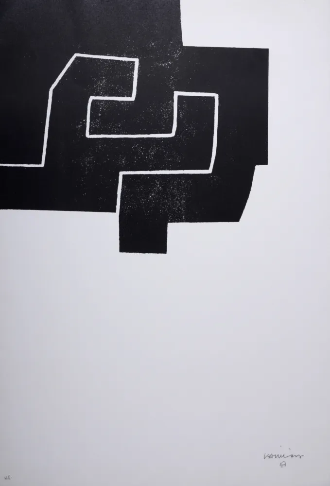 Litografía Chillida - Nancy, 1972 - Hand-signed