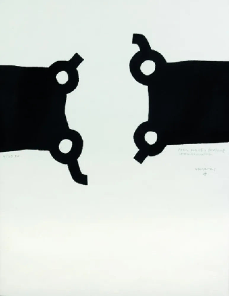 Serigrafía Chillida - Olímpiada Seúl