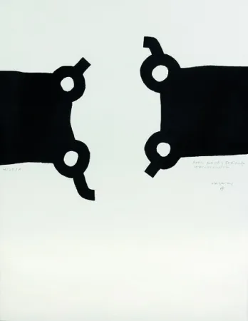Serigrafía Chillida - Olímpiada Seúl