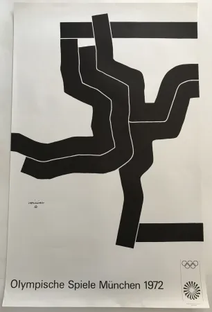 Cartel Chillida - Olympische Spiele München