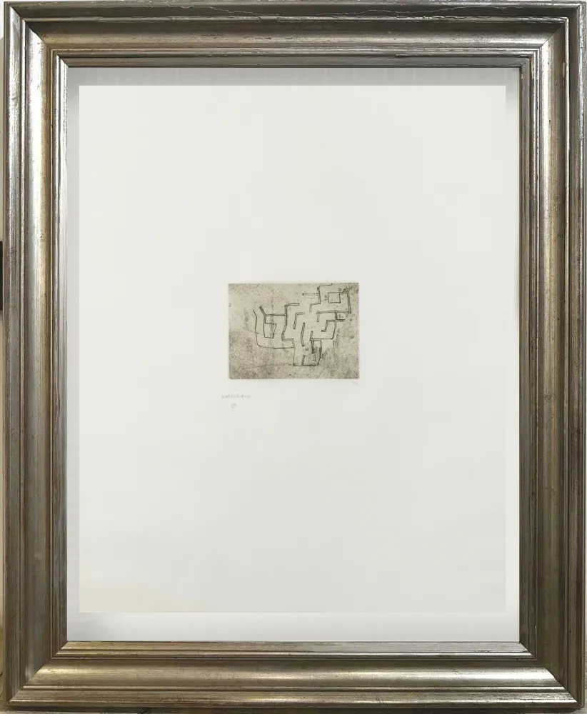 Punta Seca Chillida - Opus P.II