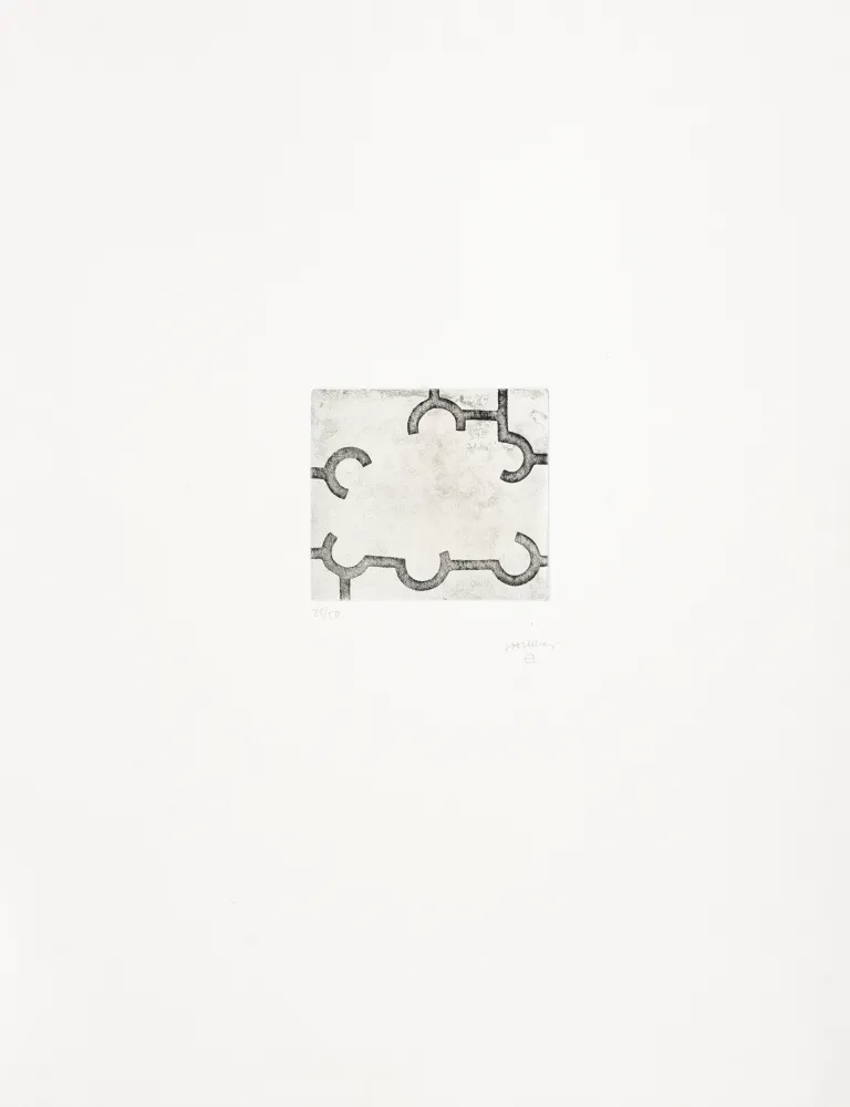 Grabado Chillida - Ozendu 