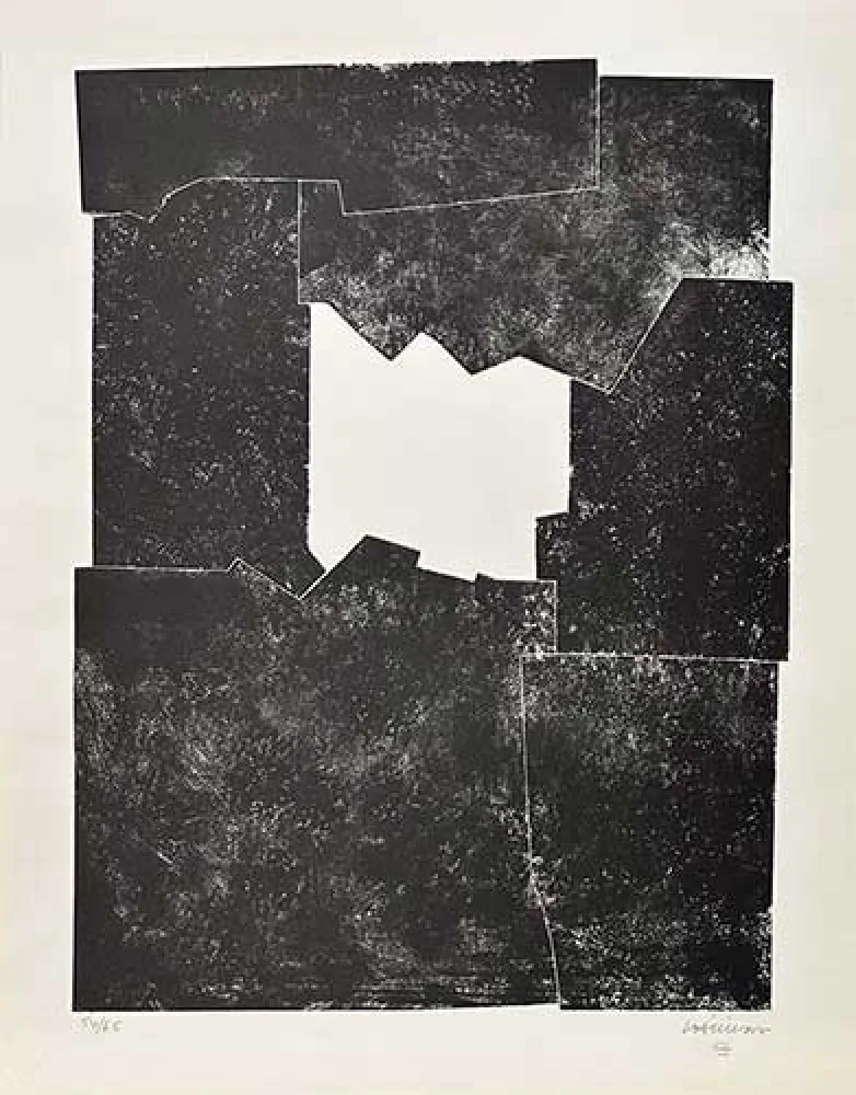 Litografía Chillida - Sakon