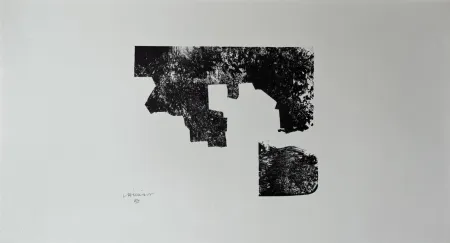 Litografía Chillida - Sapai