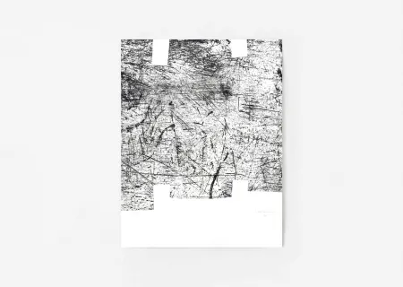 Grabado Chillida - Une hélène de vent ou de fumée 