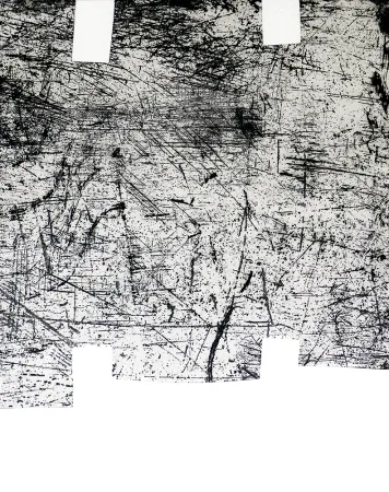 Grabado Chillida - Une helene de vent ou fumee I