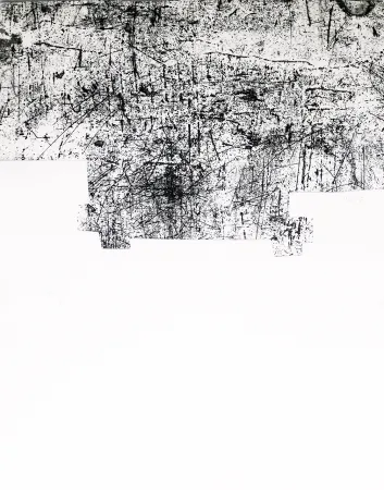 Aguafuerte Y Aguatinta Chillida - Une helene de vent ou fumee III