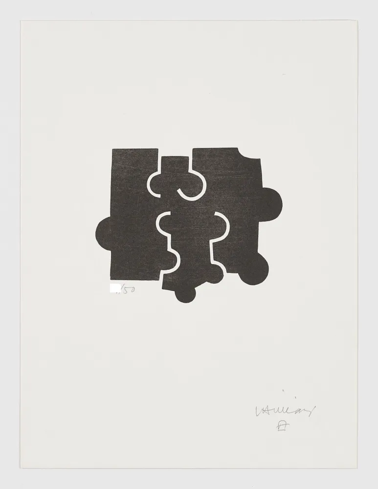 Grabado Chillida - Untitled