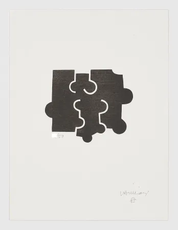 Grabado Chillida - Untitled