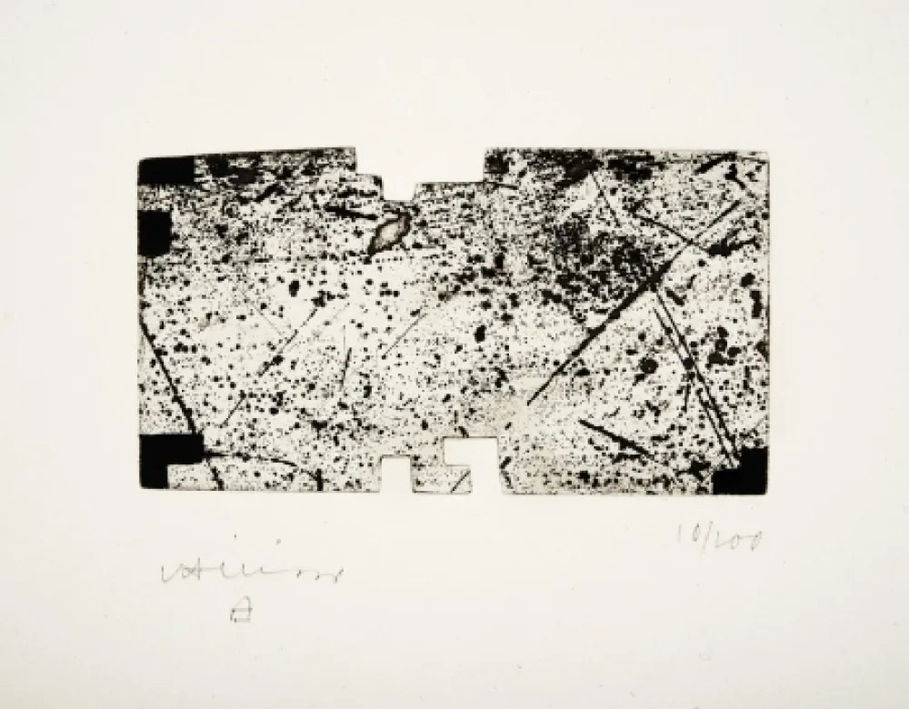 Aguafuerte Chillida - Untitled