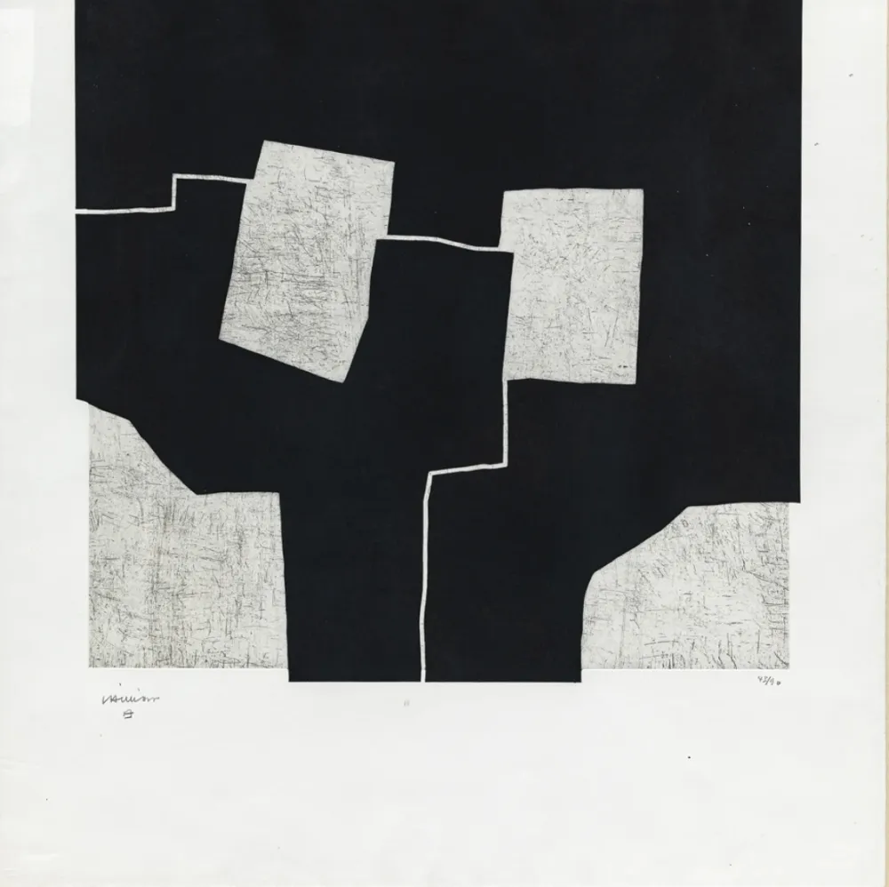 Aguafuerte Y Aguatinta Chillida - Urrutiko