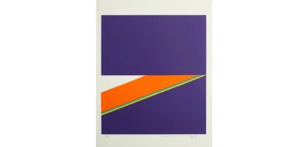 Múltiple Chin - Farbkomposition violet