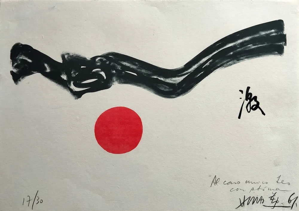 Litografía Chin - Senza titolo