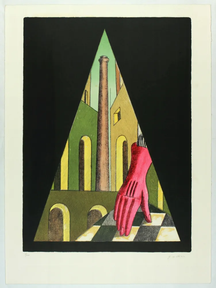 Litografía Chirico (De) - L‘énigme de la fatalité