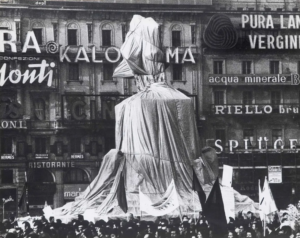 Fotografía Christo - Piazza Duomo
