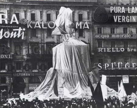 Fotografía Christo - Piazza Duomo