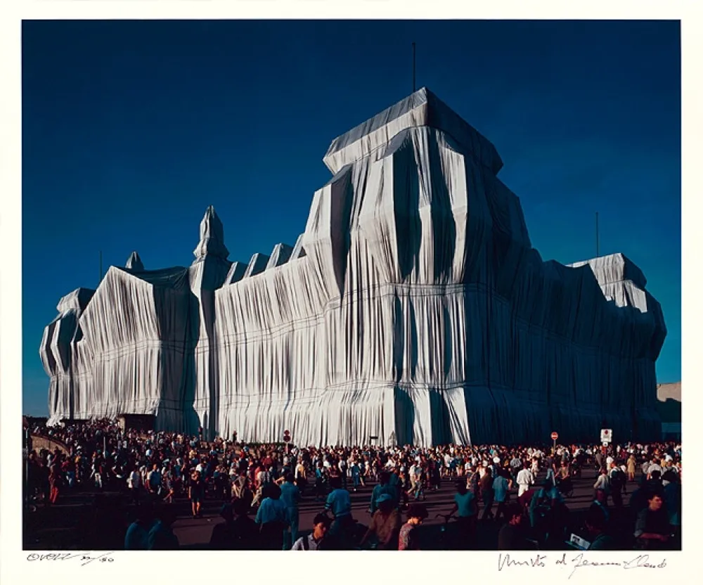 Fotografía Christo - Reichstag Mappe I, 16 Uhr
