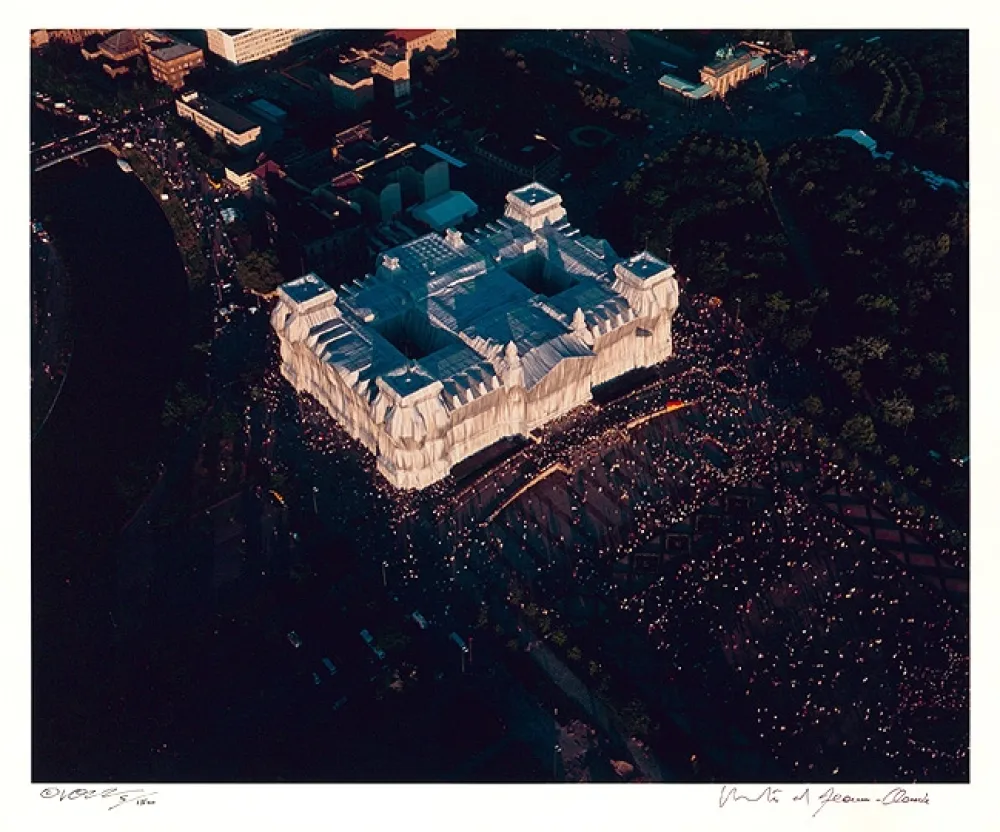 Fotografía Christo - Reichstag Mappe II, Platz