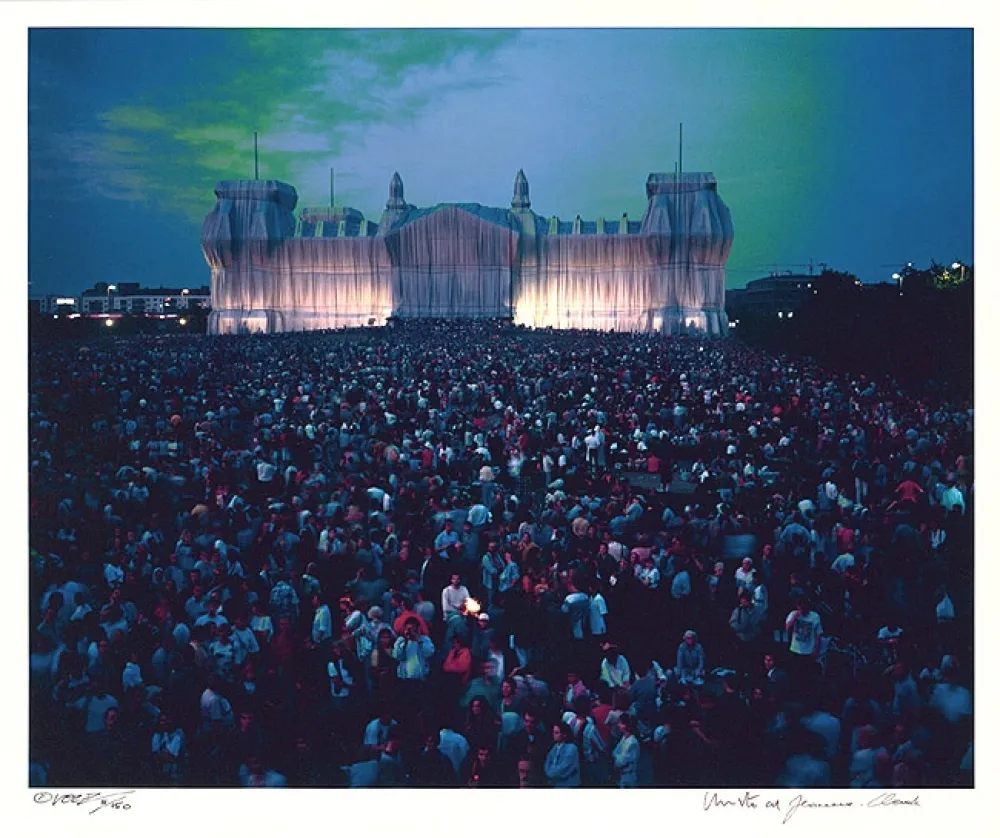 Fotografía Christo - Reichstag Mappe II, Westen