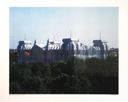 Fotografía Christo - Reichstag/Berlin Vormittag, Wrapped