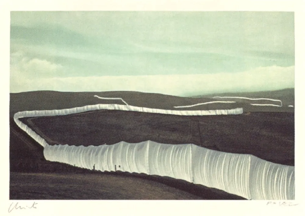 Múltiple Christo - Running Fence, California