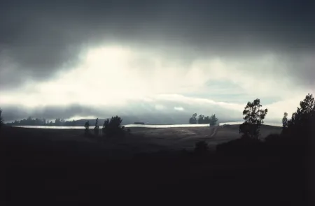 Fotografía Christo - Running Fence Sunset RF-352