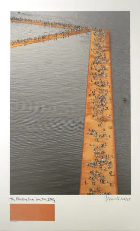 Múltiple Christo - The Floating Piers, Lake Iseo, Italy, 2014-2016