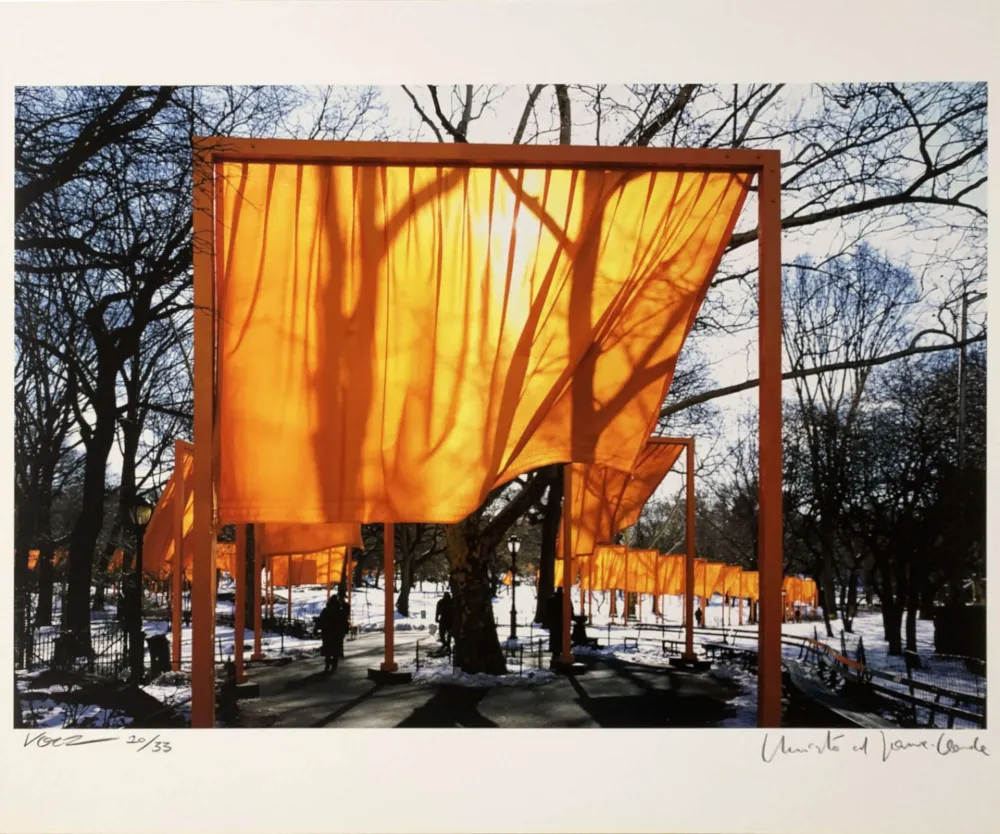 Fotografía Christo - The Gates III